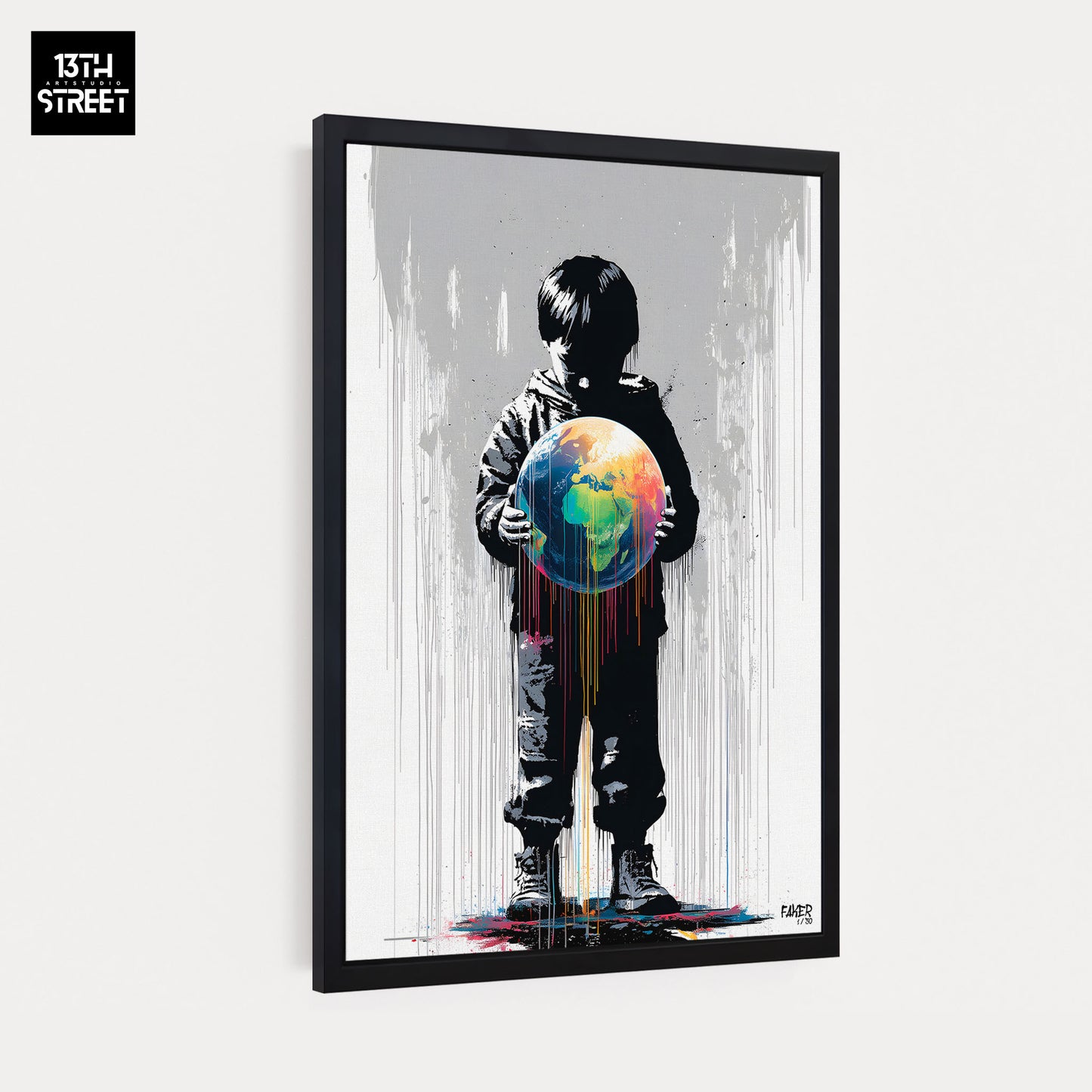 Faker - The World’s Yours - Toile 40x60x2cm