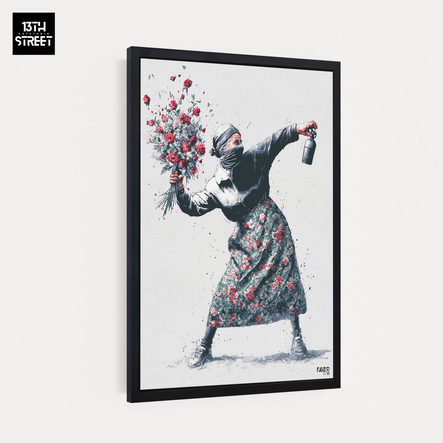 Faker - Never Too Late - Toile 40x60x2cm