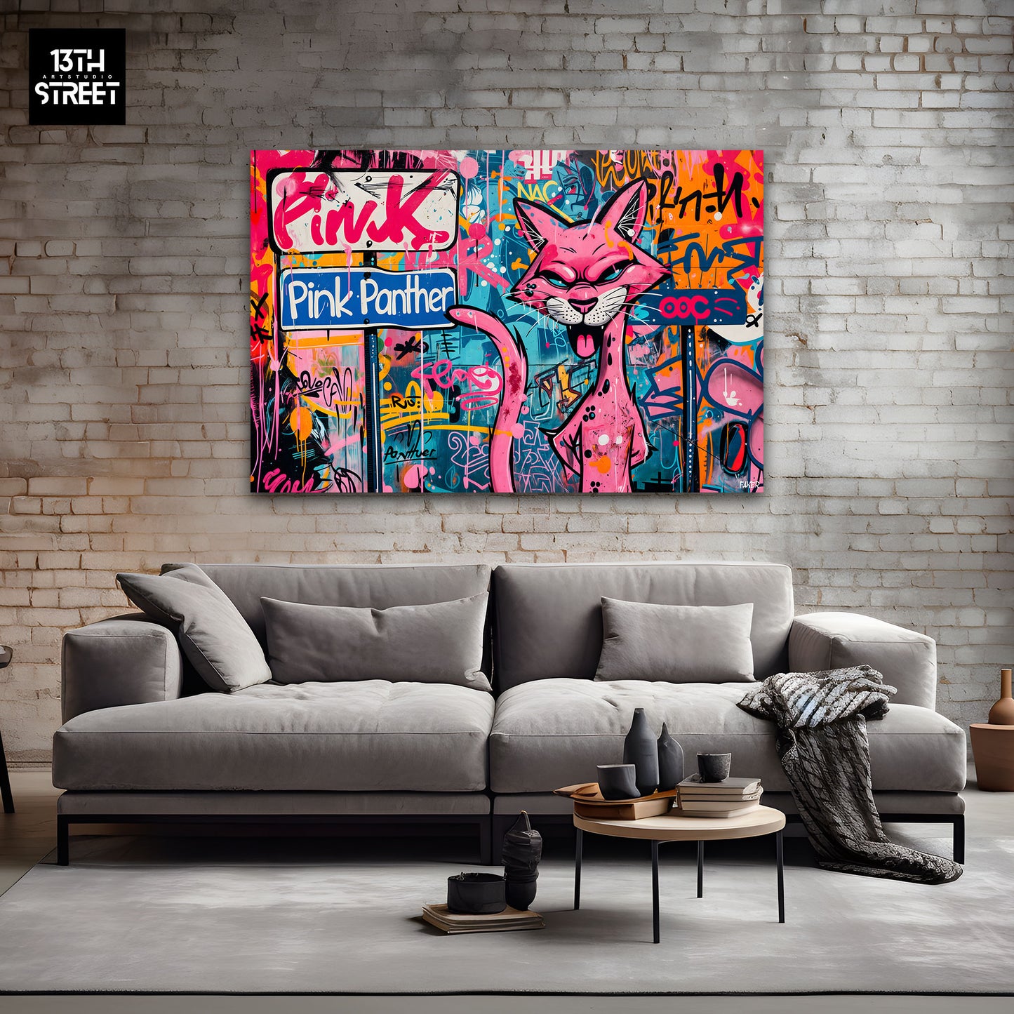 Faker - Pink Panther Vandal - Leinwand