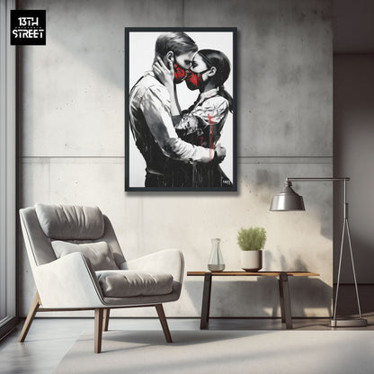 Faker - Tell Me Love - Leinwand 40x60x2cm