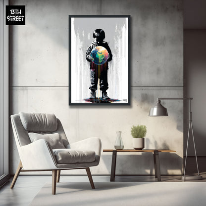 Faker - The World’s Yours - Toile 40x60x2cm