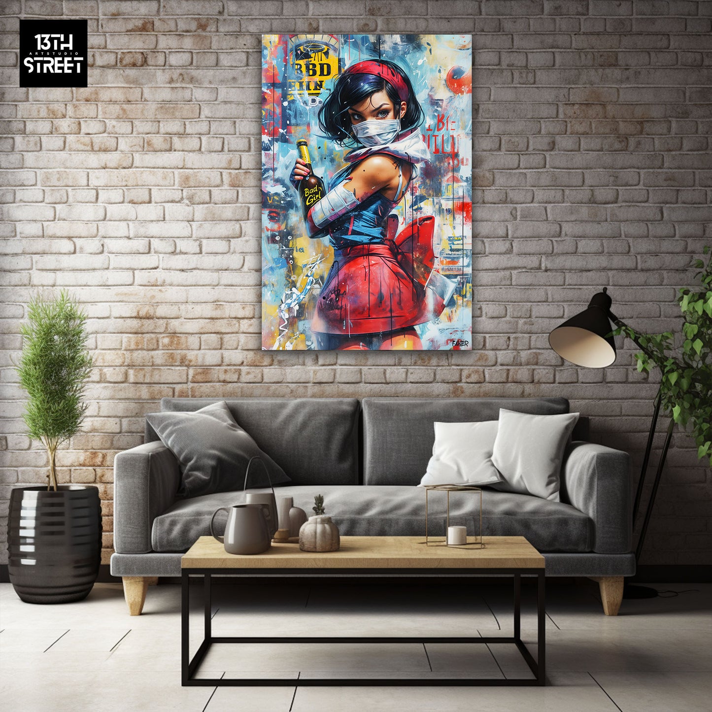 Faker - Snow White Bad Girl - Canvas