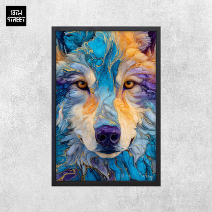 Miss Jungle - Stabilité intérieure - Toile 40x60x2cm