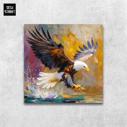 Miss Jungle - Au-dessus du monde - Toile