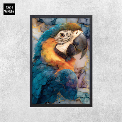 Miss Jungle - Rythme tropical - Toile 40x60x2cm