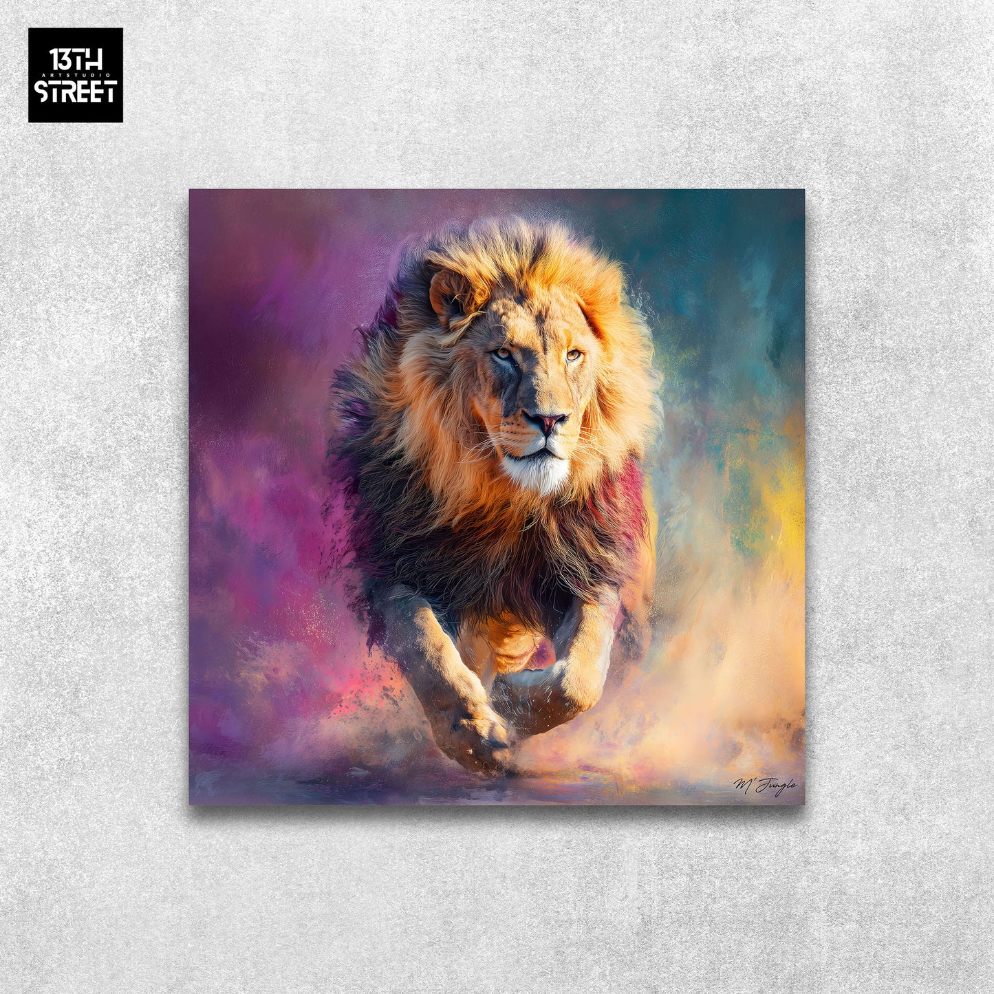 Miss Jungle - Le rugissement intérieur - Toile