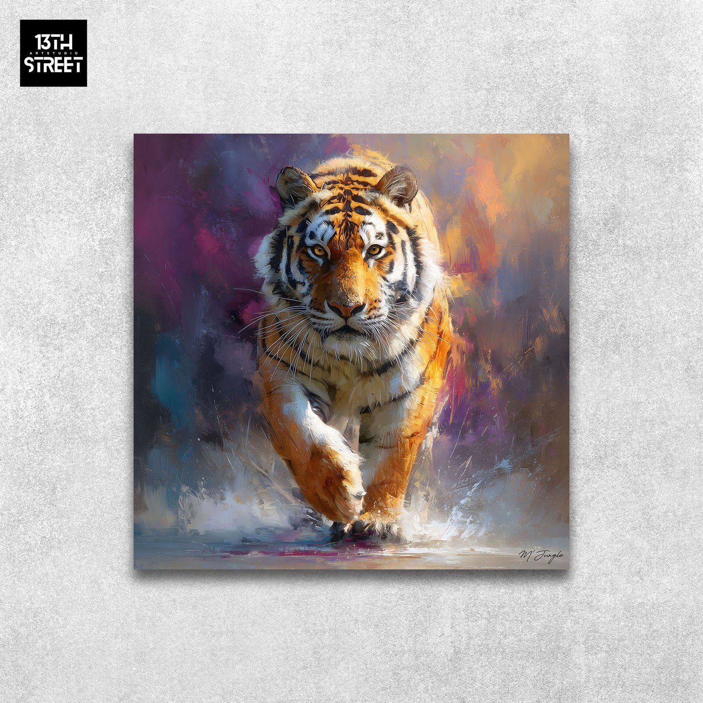 Miss Jungle - La force indomptée - Toile