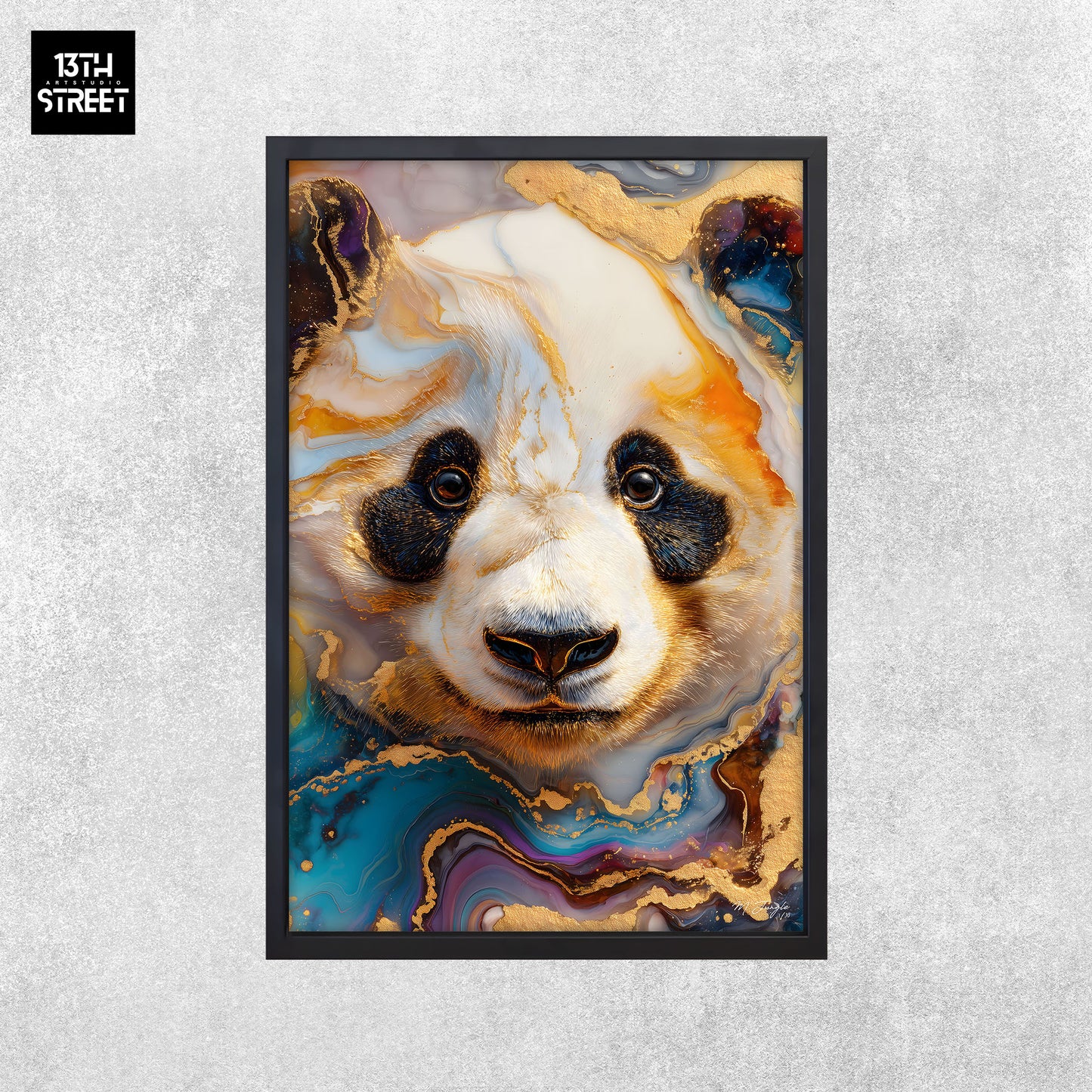 Miss Jungle - Douceur naturelle - Toile 40x60x2cm