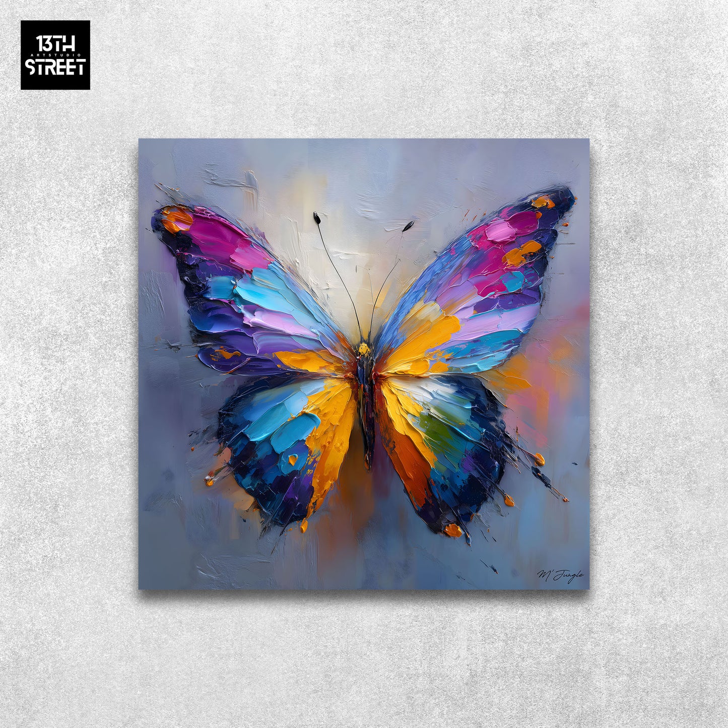 Miss Jungle - Naître en couleurs - Toile