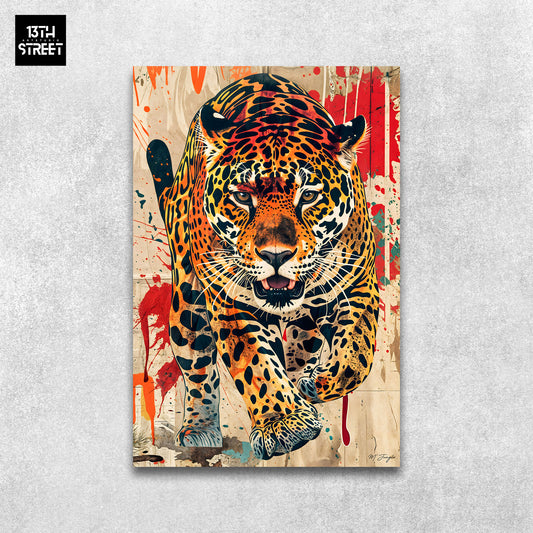 Miss Jungle - Guardian of the Temple - Canvas