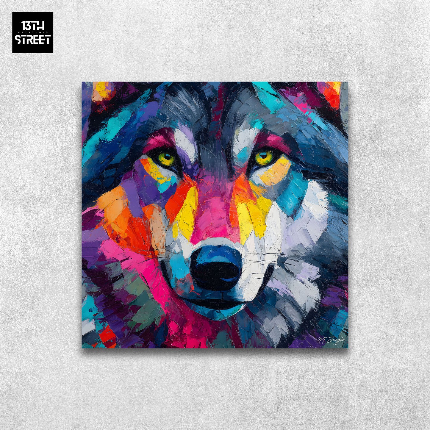 Miss Jungle - L’âme sauvage - Toile