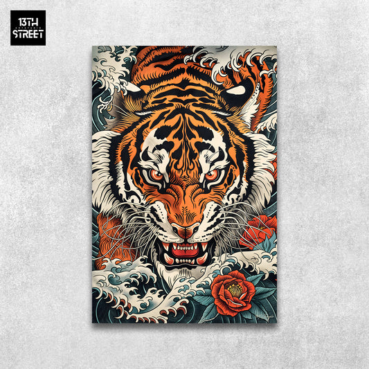 Miss Jungle - Imperial Tiger - Canvas