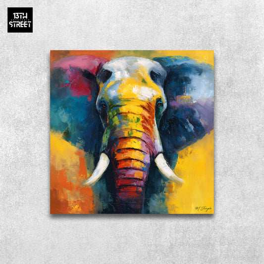 Miss Jungle - Mémoire du monde - Toile