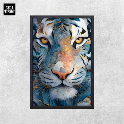 Miss Jungle - Intensité pure - Toile 40x60x2cm