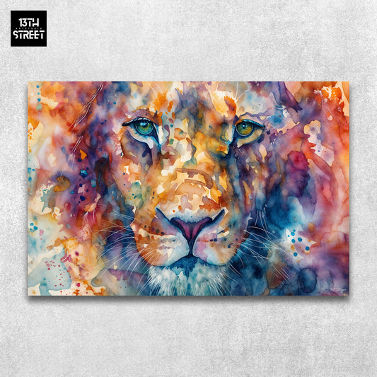 Miss Jungle - Lion's Breath - Canvas