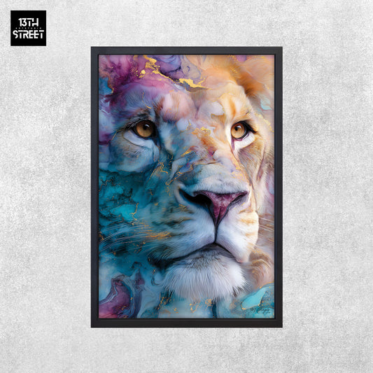 Miss Jungle - Rayonnement naturel - Toile 40x60x2cm