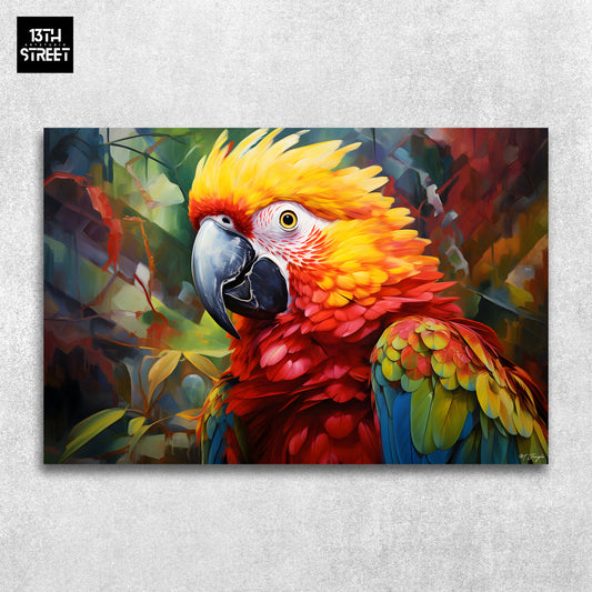 Miss Jungle - Echo of the Jungle - Canvas