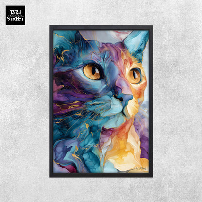 Miss Jungle - Équilibre intérieur - Toile 40x60x2cm