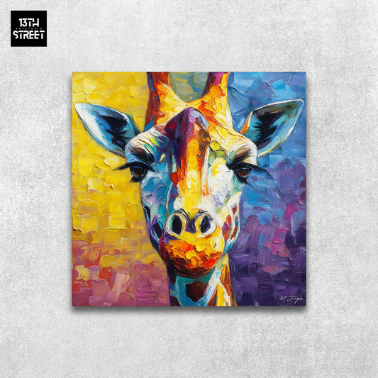 Miss Jungle - Équilibre céleste - Toile