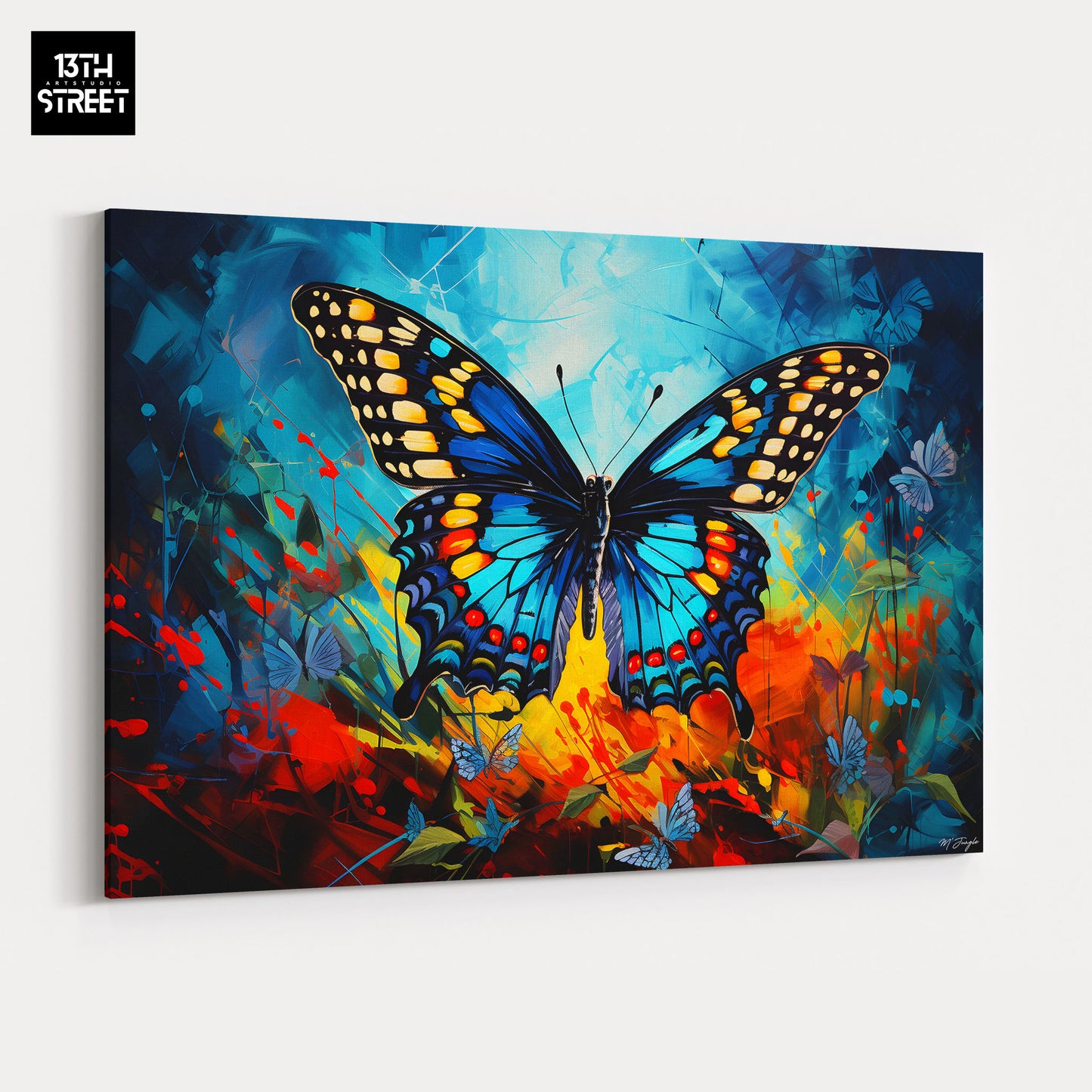 Miss Jungle - Majesty in Motion - Canvas