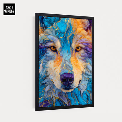 Miss Jungle - Stabilité intérieure - Toile 40x60x2cm