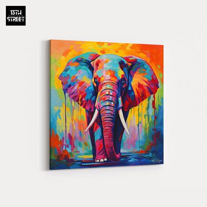 Miss Jungle - Chromatic Savannah - Canvas