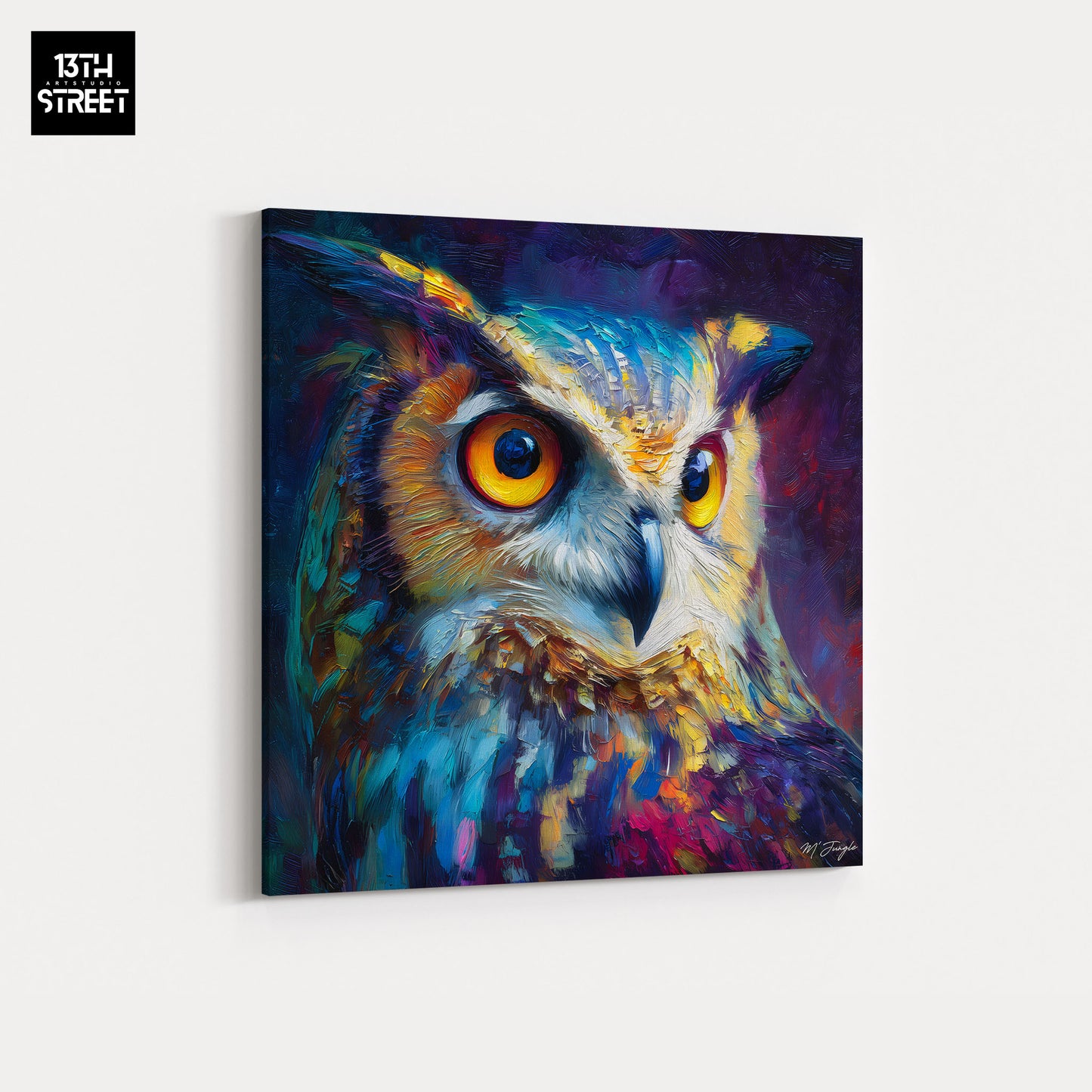 Miss Jungle - Mémoire de l’ombre - Toile