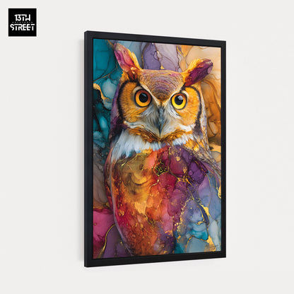 Miss Jungle - Gardien du secret - Toile 40x60x2cm