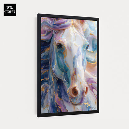 Miss Jungle - Énergie Fluide - Toile 40x60x2cm