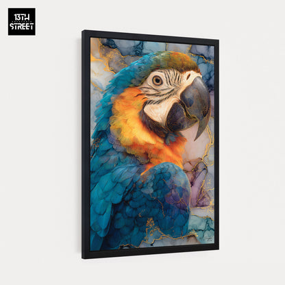 Miss Jungle - Rythme tropical - Toile 40x60x2cm