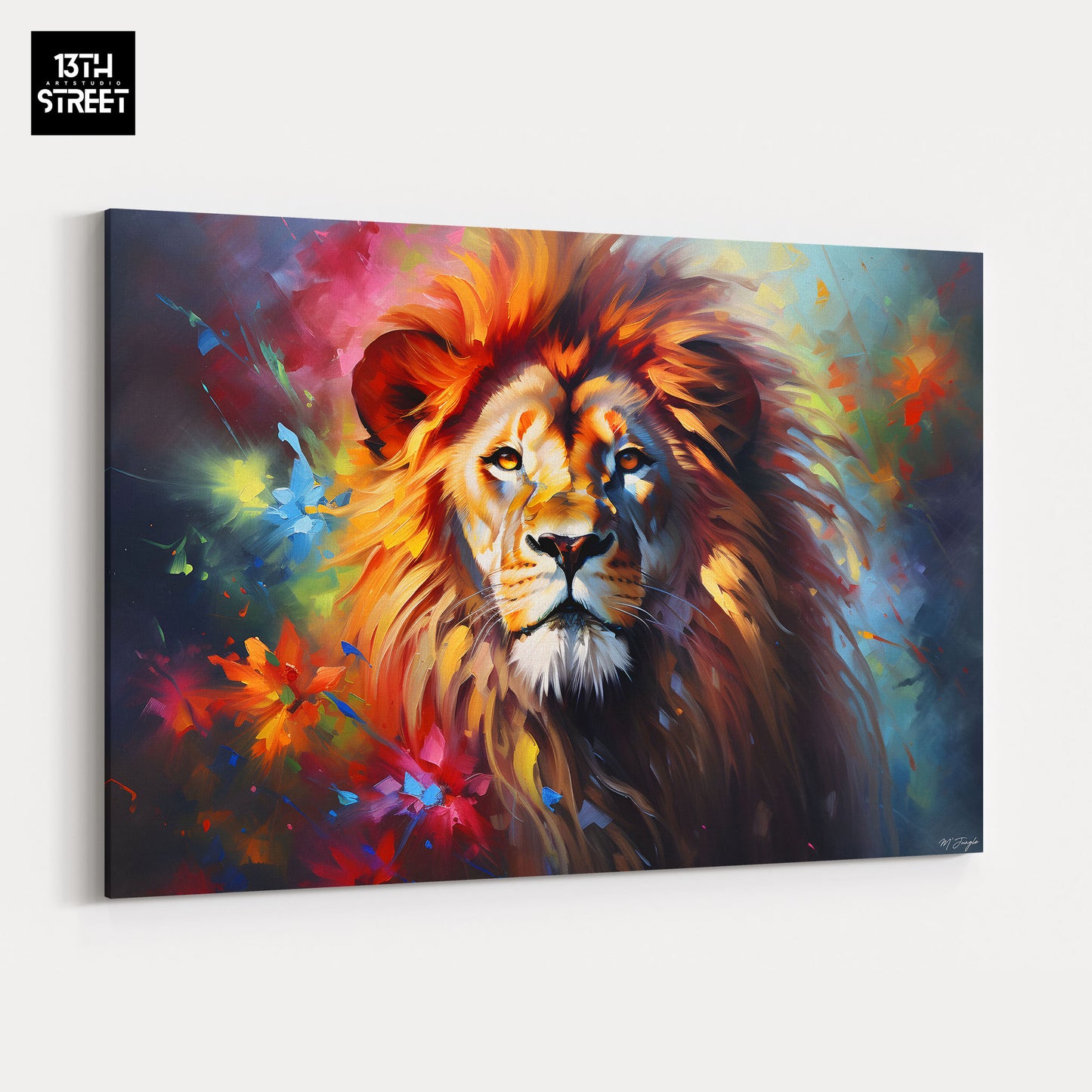 Miss Jungle - Wild Glow - Canvas