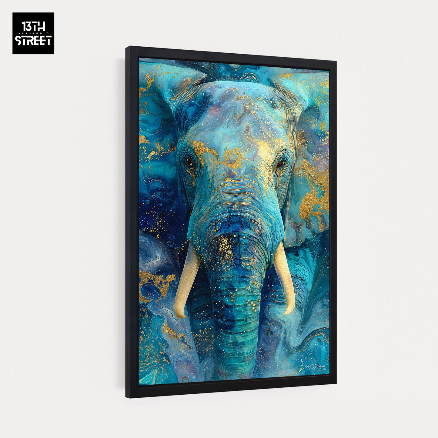 Miss Jungle - Puissance calme - Toile 40x60x2cm