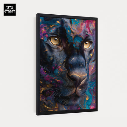 Miss Jungle - Grâce obscure - Toile 40x60x2cm