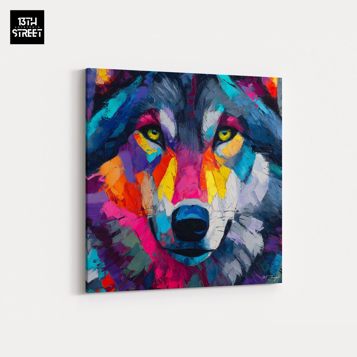 Miss Jungle - L’âme sauvage - Toile