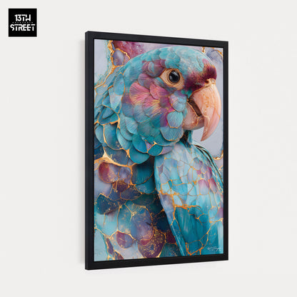 Miss Jungle - Voix des couleurs - Toile 40x60x2cm