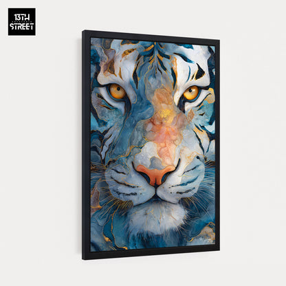 Miss Jungle - Intensité pure - Toile 40x60x2cm