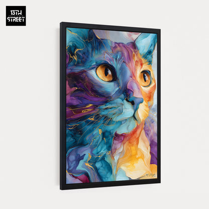 Miss Jungle - Équilibre intérieur - Toile 40x60x2cm