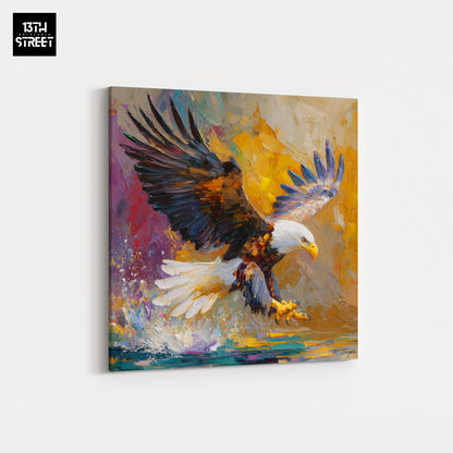 Miss Jungle - Au-dessus du monde - Toile