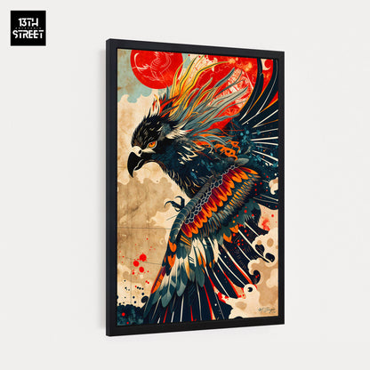 Miss Jungle - Symbol of Renewal - Canvas 40x60x2cm