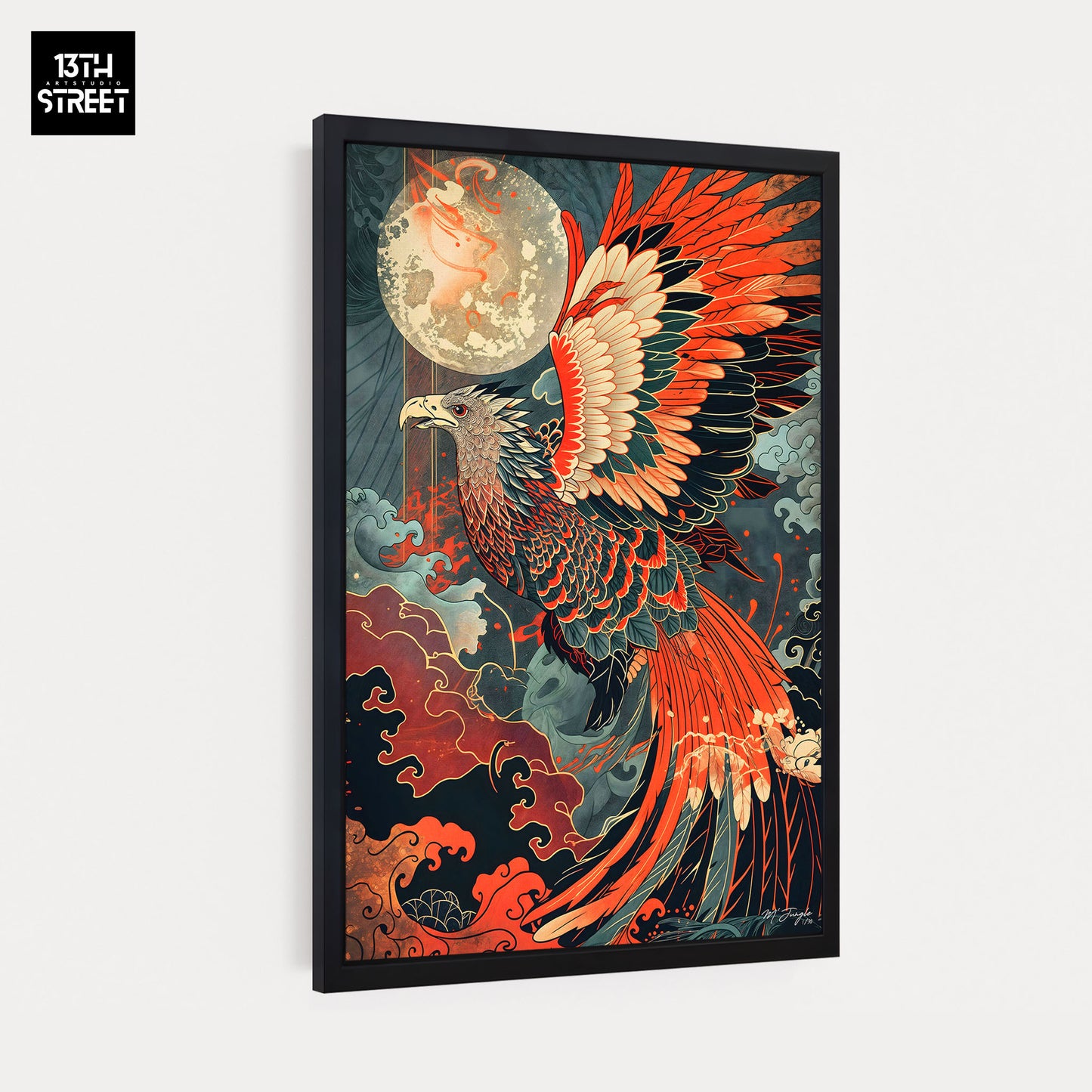 Miss Jungle - Eternal Emperor - Canvas 40x60x2cm