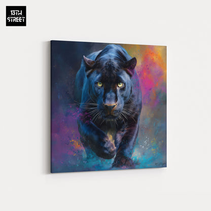 Miss Jungle - L’ombre élégante - Toile