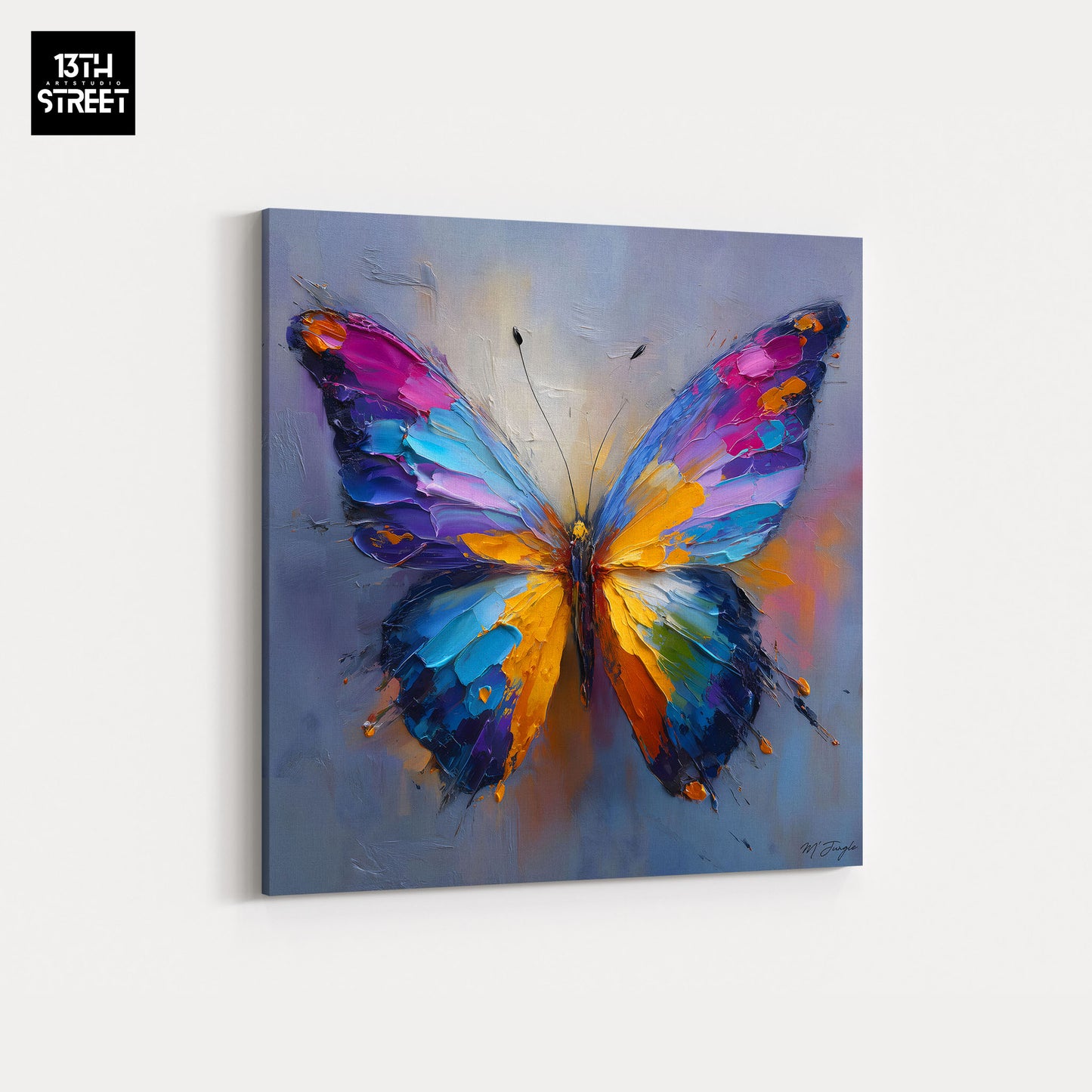 Miss Jungle - Naître en couleurs - Toile