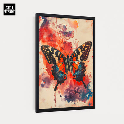 Miss Jungle - Messenger of the Celestial Gardens - Canvas 40x60x2cm