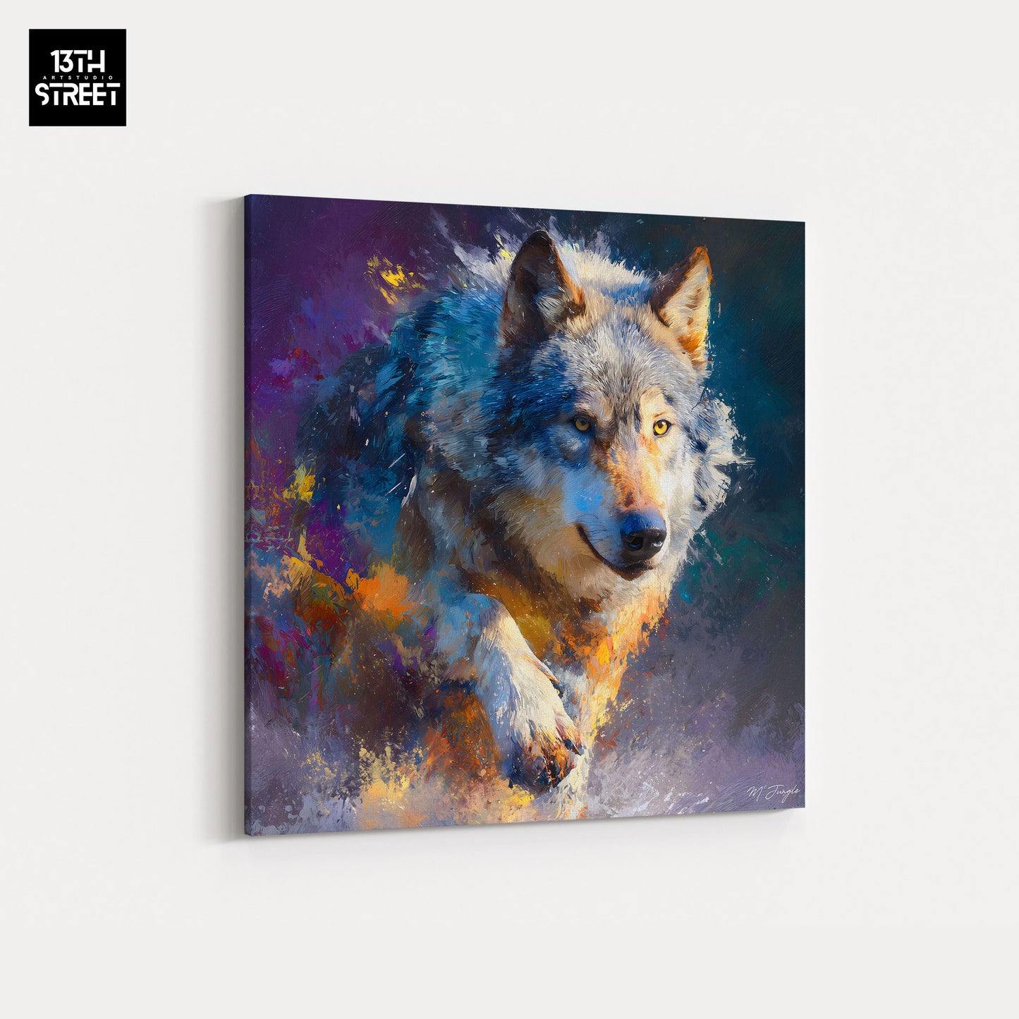 Miss Jungle - L’appel de la meute - Toile