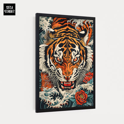 Miss Jungle - Imperial Tiger - Canvas 40x60x2cm