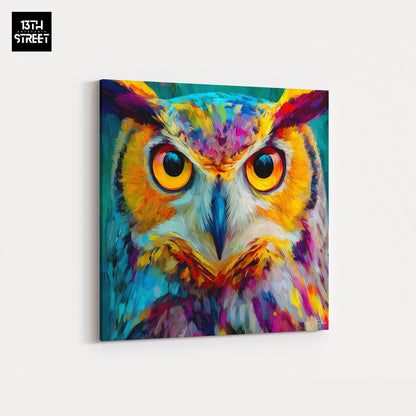 Miss Jungle - Sagesse chromatique - Toile