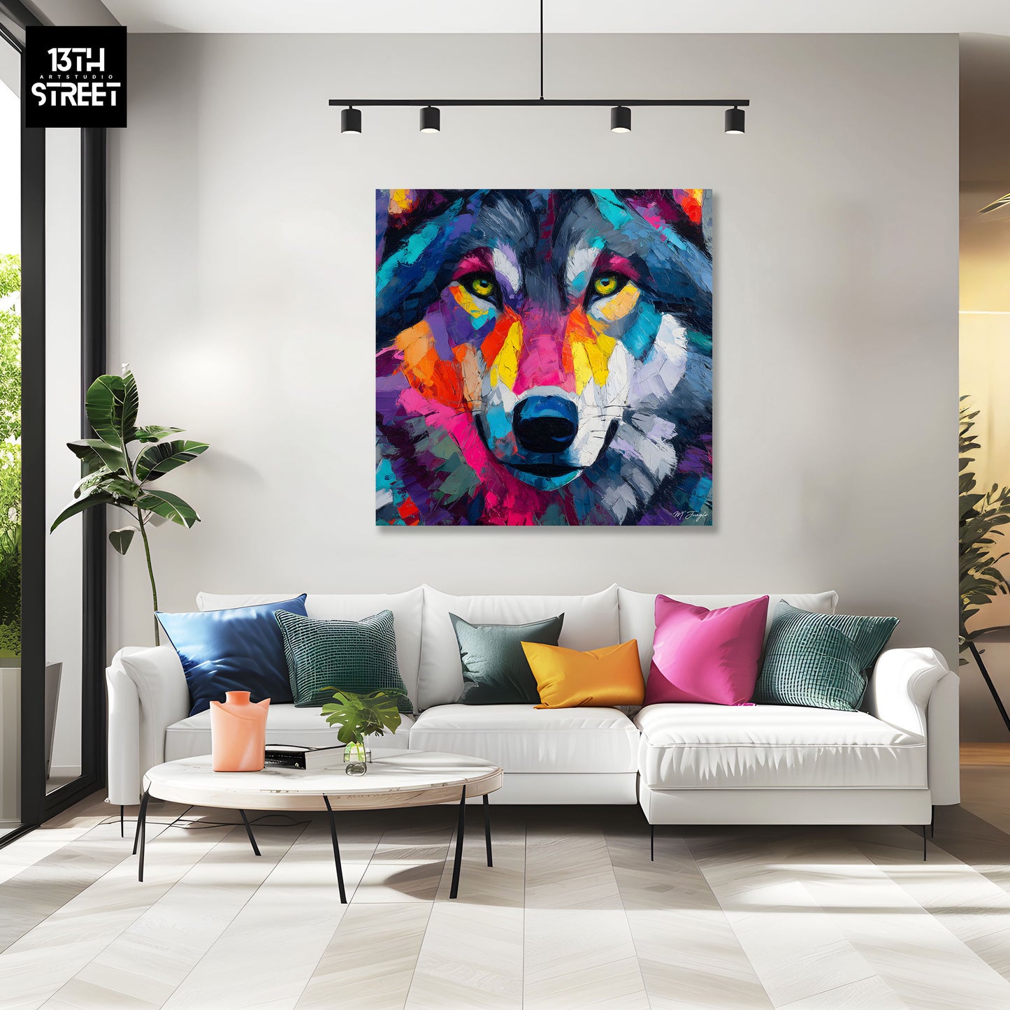 Miss Jungle - L’âme sauvage - Toile