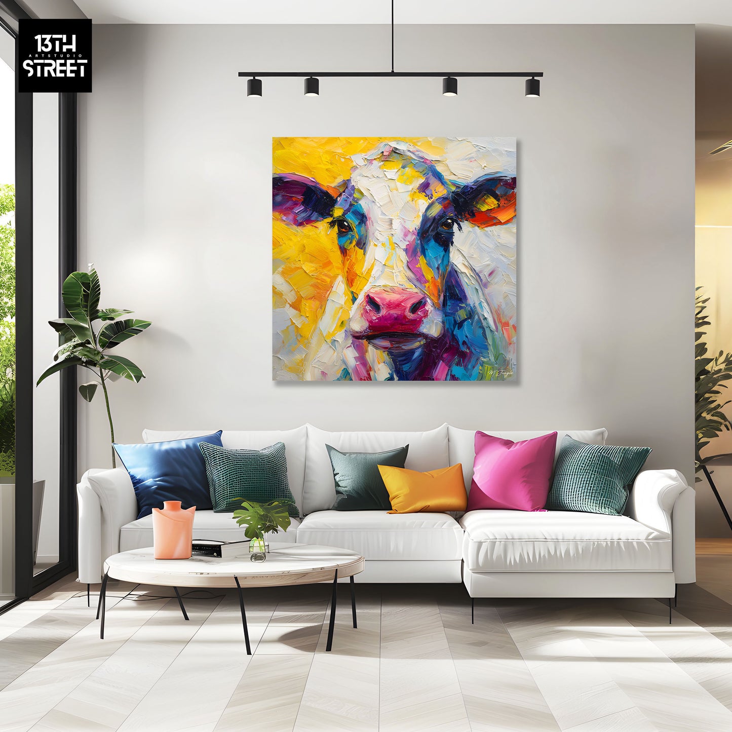 Miss Jungle - Sérénité champêtre - Toile