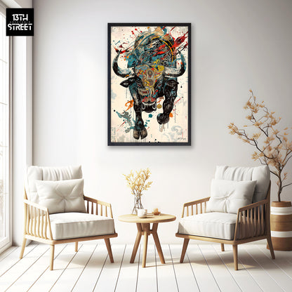 Miss Jungle - Ancestral Strength - Canvas 40x60x2cm