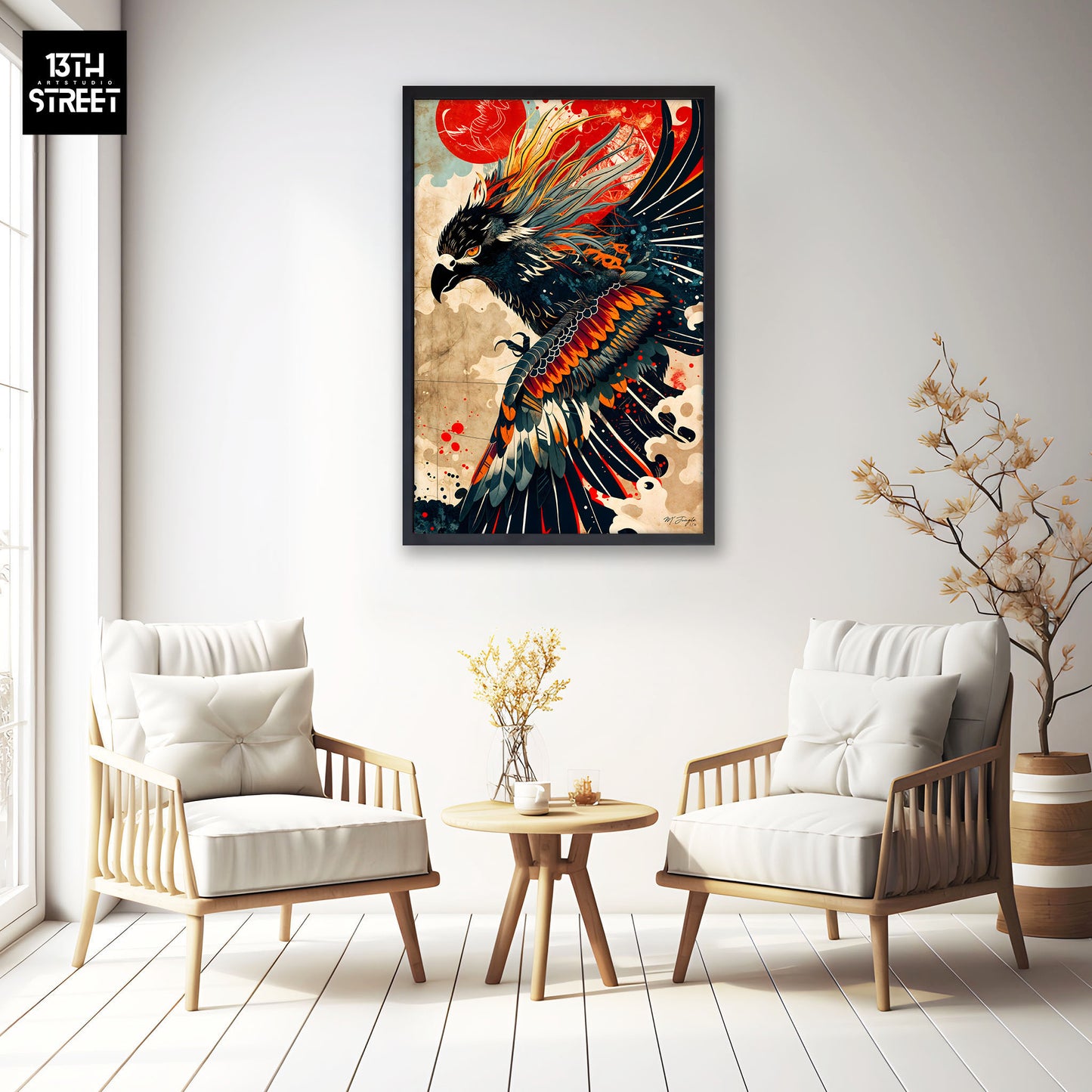 Miss Jungle - Symbol of Renewal - Canvas 40x60x2cm